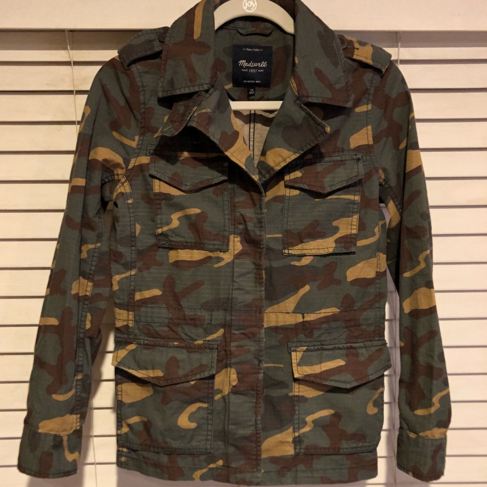 Madewell Outbound Camo Field Jacket - XS